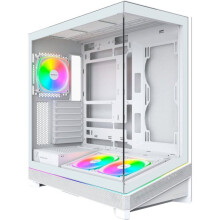 PC-behuizing - MONTECH - Sky 3 - Staal en gehard glas - ARGB (1 achter, 2 onder) - ATX/mATX/mini-ITX