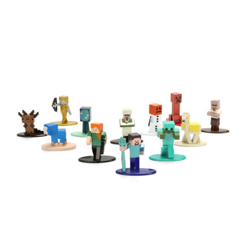 Jada - Figur - Minecraft 4cm Set 12 Teile - #2 - Ab 3 Jahren 1