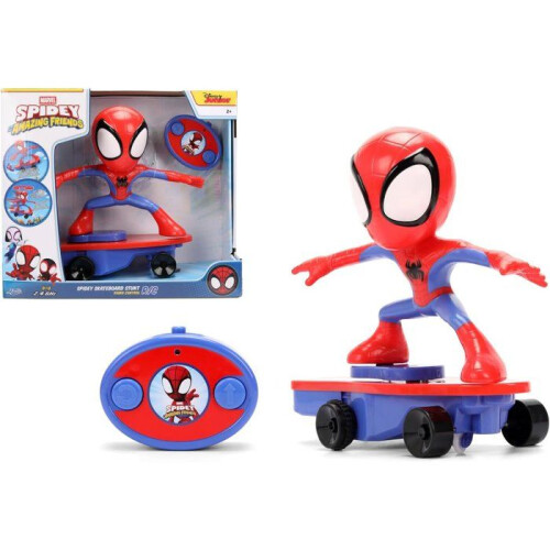 Jada - Figurine - Marvel Spidey Remote-Controlled Skateboard - From 8 years old 1