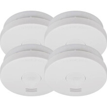 Rookmelder - brennenstuhl - RM L 3100 - 85 dB - Draadloos - Wit en Zwart