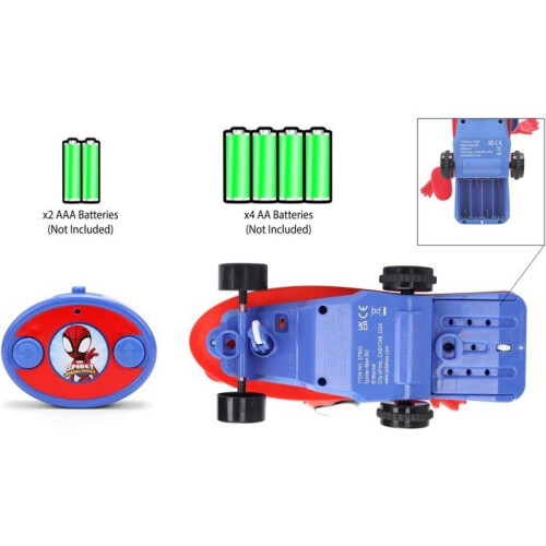 Jada - Figurine - Marvel Spidey Remote-Controlled Skateboard - From 8 years old 2