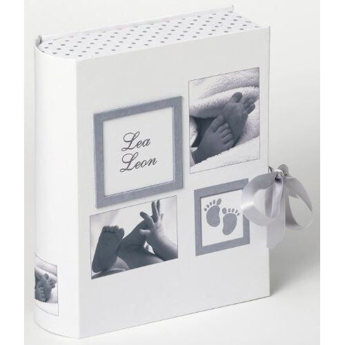 Geburtsgeschenkbox - Walther - Little Foot - Erinnerungsbox - Bilderrahmen - Import Großbritannien
