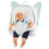 My 30cm Doll Accessories - COROLLE - Doll Carrier Backpack - Star Pattern 4