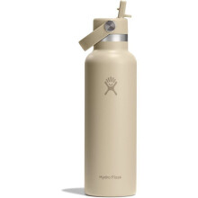 Isolierte Wasserflasche - HYDRO FLASK - Standard Flex Straw Cap 621 ml - Edelstahl - Auslaufsicher - 24 h kalt