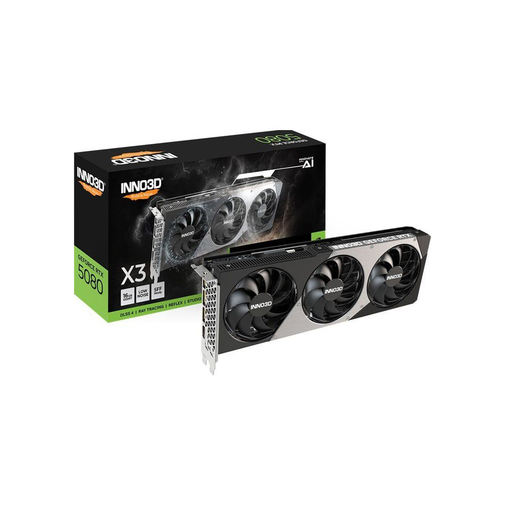 Inno3D GeForce RTX 5080 X3 OC White - 16GB GDDR7 RAM - Grafikkarte - Image 4