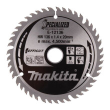 Accessoire machine gereedschap - MAKITA - E-12114 - Snijden - 136x20x45Z - 1 stuk