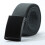 (Light Gray)Unisex Canvas Belt With Automatic Closure And Solid Color Design For Daily Wear 7