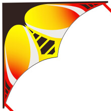 HONBO Large Delta Kites For Kids and Adults For Beach Trip Outdoor games,Perfect for Beginners,String Line Included Toys Easy To Fly Kites with