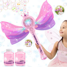 Bubble Wand Girls Toys for 3-8 Year Old Girl Gifts Bubble Machine