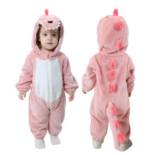 Baby Boys Girls Cartoon Animal Hooded Costume Infant Pajamas Romper