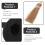 PRETYZOOM Mini Witch Hat and Broom Set Halloween Decorations 6