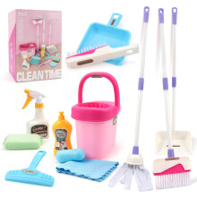Coolplay Kids Cleaning Set for Toddlers Pretend Play Broom Set