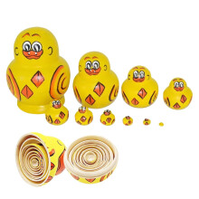 Duck Russian Nesting Doll, 10PCS Russian Nesting Dolls, Yellow Duck Russians Dolls
