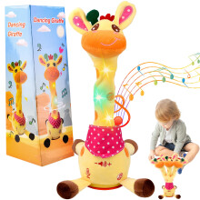 Dancing Singing Talking Recording Giraffe Toys Repeat What You Say
