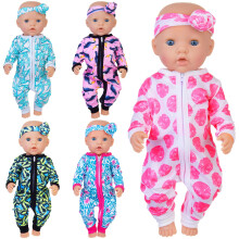 ZITA ELEMENT 5 Sets Baby Doll Clothes Casual Wear for 14-18 Inch Dolls