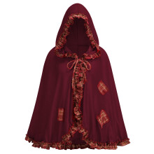 maxToonrain Women Little Red Riding Hood Hooded Cape
