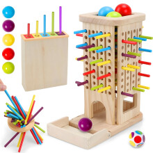 Wooden Board Games Toy for Kids 3-12 Year Old Math Educational Toys