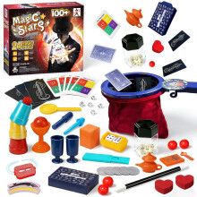 Magic Set - 24 in 1 Magic Tricks Kit for Kids Boys Girls Beginners