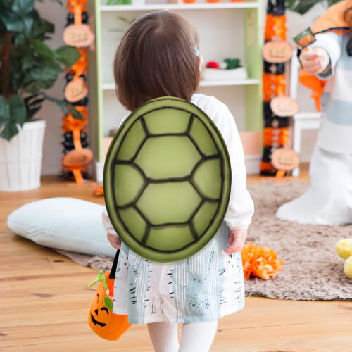 Alipis Turtle Shell Backpack: 2PCS Novelty EVA Tortoise Shell Props with Elastic Band 1