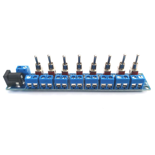 RKpdu2 Power Distribution Module for Model Railway Ideal for lighting, accessories - Constructed