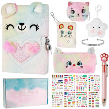Realjoy Secret Diary with Lock for Girls,Gifts for Girls 7-14 Year Old