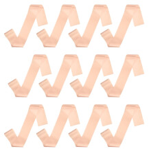 sourcing map 12 Pcs Blank Satin Sash, 71" x 4.7" Pageant Sash Plain Senior Party Decorations for Women Bride Birthday Wedding Graduation DIY Custom
