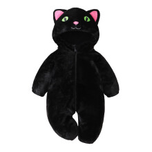 Newborn Baby Girl Boy Animal Romper Halloween Costume Fuzzy Warm Fall Winter Fleece Snowsuit Bodysuit Clothes