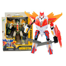 Robot Transformable Robots Car Plane Dinosaur Tyrannosaurus Triceratops Jurassic Dino Bot Mech Si and Become a Giant Robot Mecha Transformable