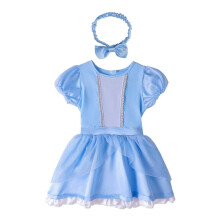 Lito Angels Infant Baby Girls Princess Fancy Dress Up Costume Onesie Bodysuit Romper Halloween Birthday Outfit with Headband