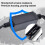 Dpofirs High Durability H4 LED CANbus Decoder 2pcs Kit, Interference Elimination Plug and Play Anti Flickering LED Bulb Decoder for All Weather 3