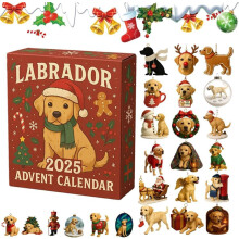 (Style 32)Cat Lovers Advent Calendar Holiday Countdown Toy Felt Decoration Families Fans