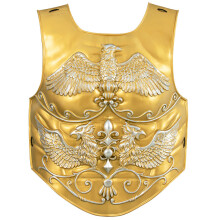 (Gold) Viking Vintage Knight Armor With Geometric Pattern For Cosplay Themed Parties