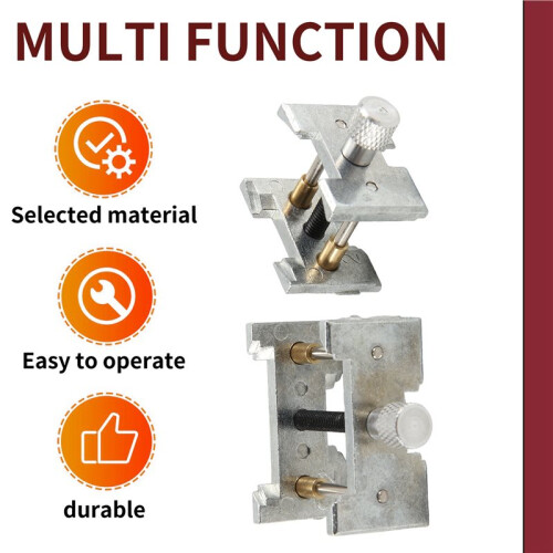 2 Set Metal Watch Movement Holder Fixed Base Multi Function for Watchmaker Watch Clamp Watches Repair Tools Accessories