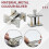 2 Set Metal Watch Movement Holder Fixed Base Multi Function for Watchmaker Watch Clamp Watches Repair Tools Accessories 5