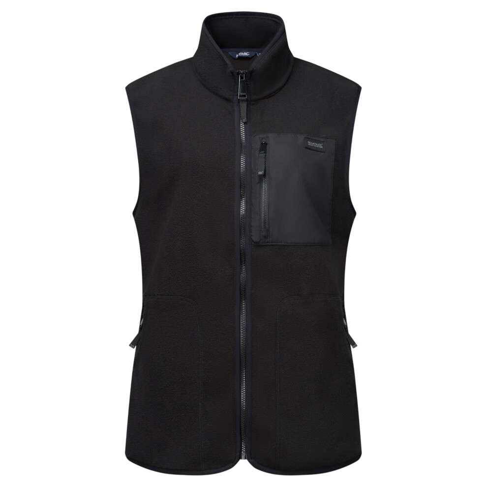 Regatta Women's Black Frankie Microfleece Body Warmer - 16 Uk - 70% Polyester/30% Recycled Polyester - Image 2