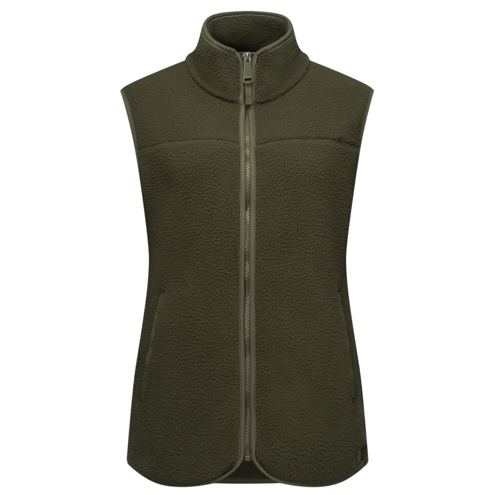 Regatta (16 Uk, Dark Khaki) Womens/Ladies Frankie Borg Body Warmer
