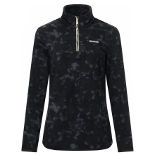 (8 UK, Black) Regatta Womens/Ladies Margot Brush Stroke Quarter Zip Fleece