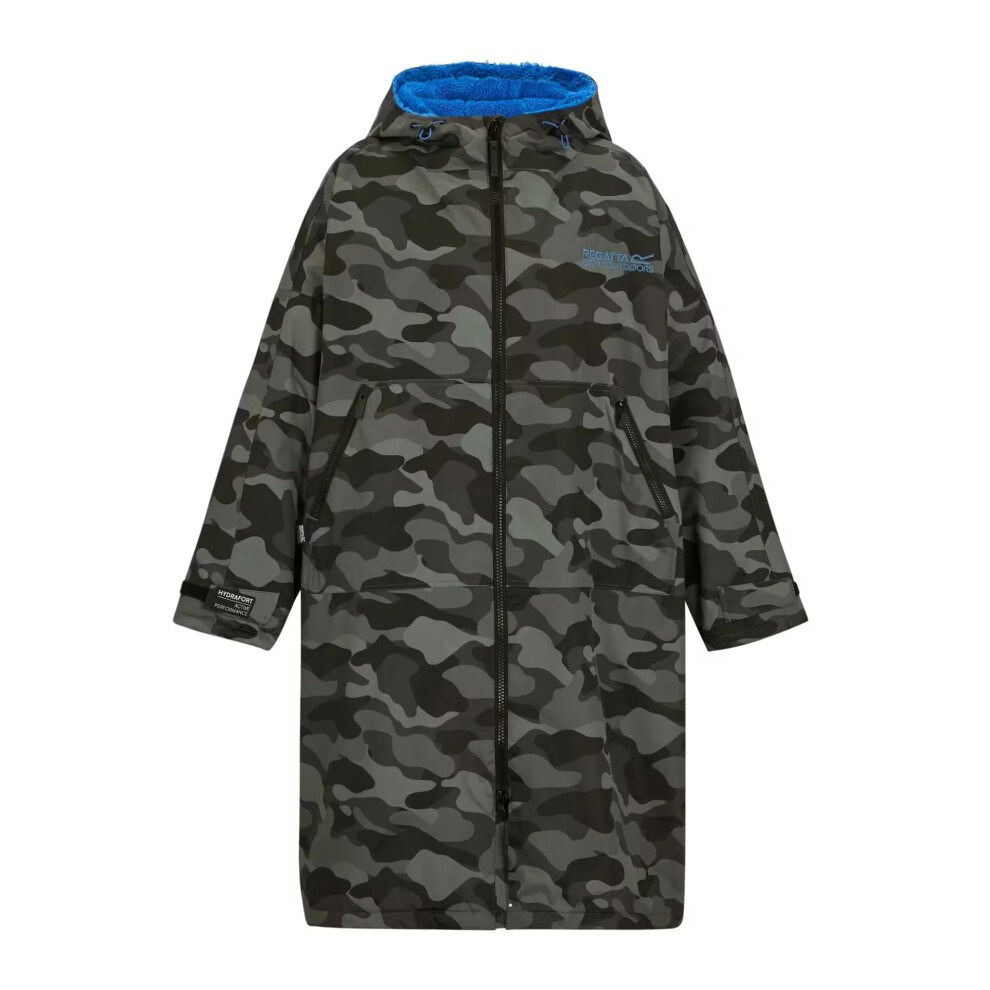 Joom Regatta Women's Black Unisex Adult Camo Waterproof Changing Robe Cm - Image 3