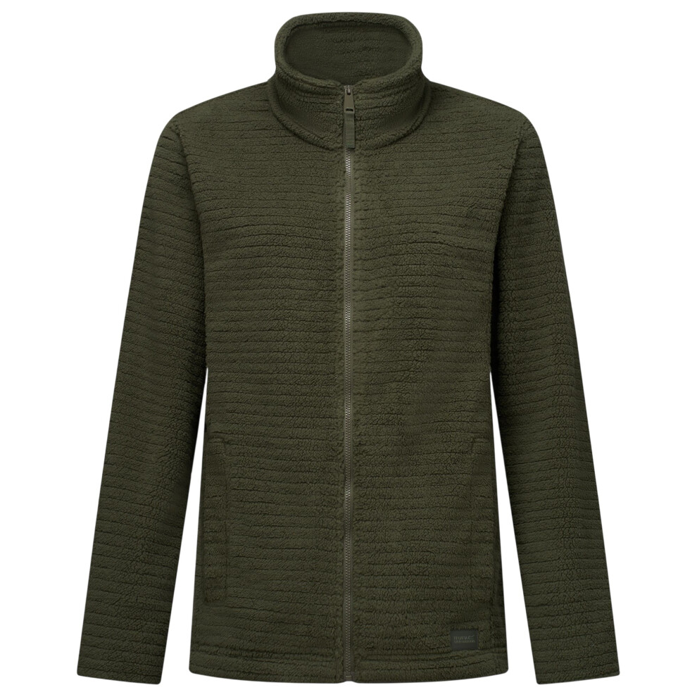 Regatta (16 Uk, Dark Khaki) Womens/Ladies Heidy Full Zip Fleece Jacket
