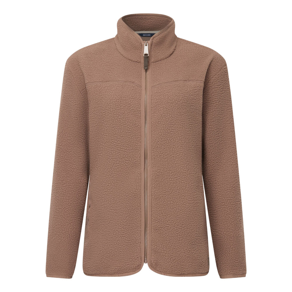 Regatta (10 Uk, Mocha) Womens/Ladies Frankie Borg Full Zip Fleece Jacket