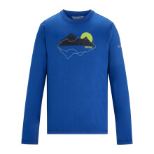 (3-4 Years, Olympian Blue) Regatta Childrens/Kids Alvarado Mountain Scene Long-Sleeved T-Shirt