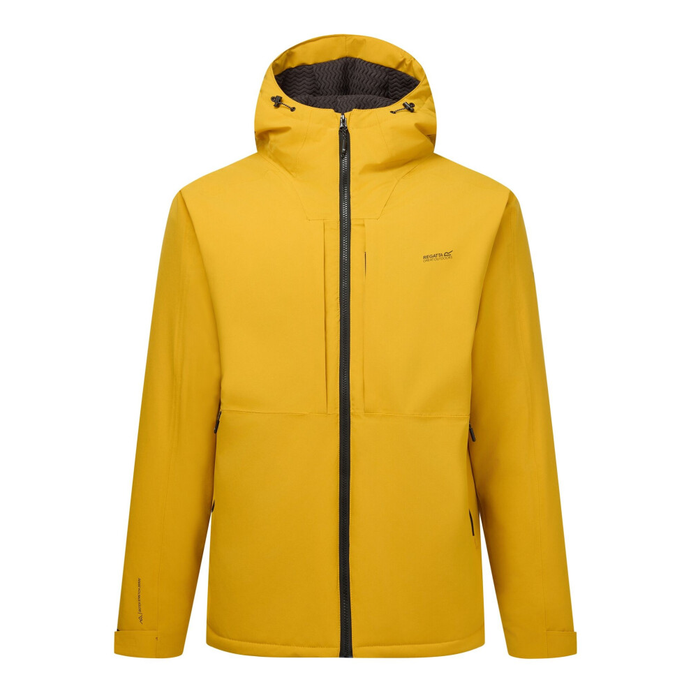 Regatta Men's Yellow Maltrek Insulated Waterproof Jacket - Size Regular/36 - Image 3