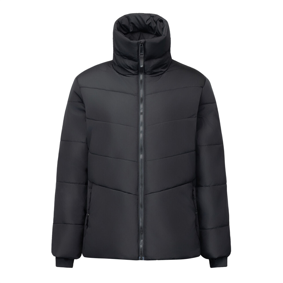 Regatta Women's Black Amelle Padded Jacket - 18 Uk - 66% Polyester/34% Recycled Polyester - Image 2