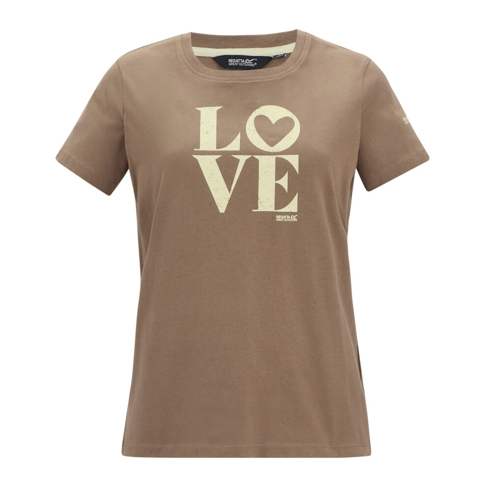 Regatta (22 Uk, Mocha) Womens/Ladies Filandra Vx Love T-Shirt