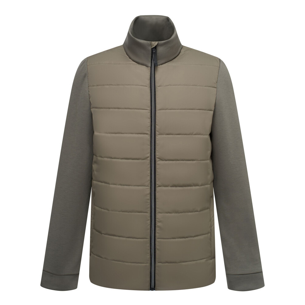Regatta Men's Waverhill Hybrid Jacket - Smokey Olive - M - Smokey Olive - 100% Mixed - Image 2