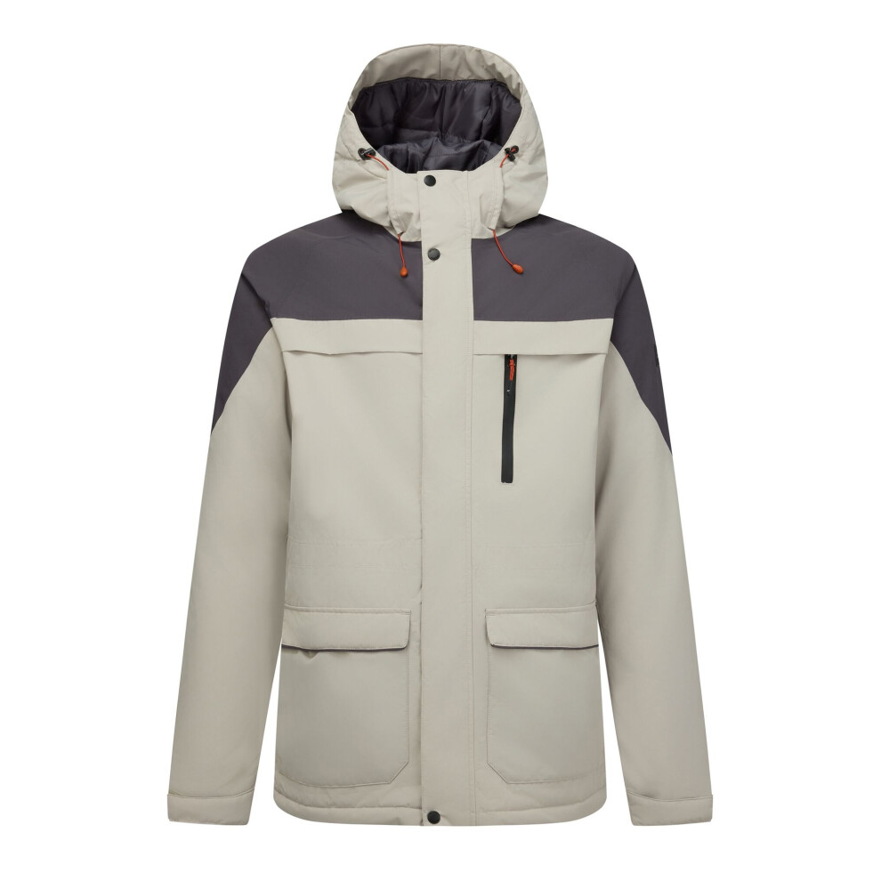 Regatta Men's Tan Stanford Two Tone Waterproof Insulated Jacket - Size Regular/36 - Image 3