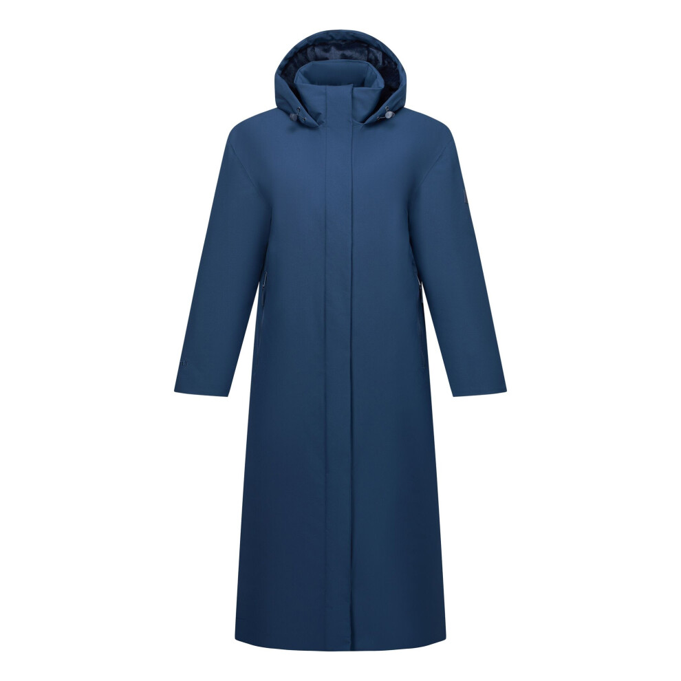 Regatta Women's Janna Waterproof Long Length Insulated Jacket - Navy - 10 Uk - Navy - 100% Mixed - Image 2
