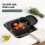 (Black)Kitchen Sink Strainer Basket Multipurpose Corner Garbage Storage Drain Basket 10