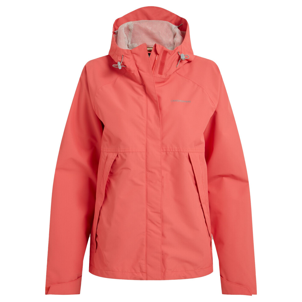 Craghoppers Women's Anthracite Ossus Waterproof Jacket - 8 Uk - 100% Recycled Polyester - Image 2