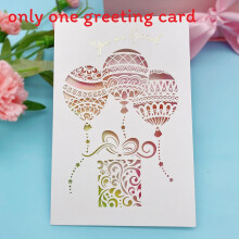 (Balloon)Mothers Day Gift Card With 3d Butterfly Paper Art Handmade Touch Celebration For